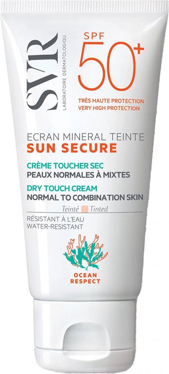 SVR Sun Secure Minerale Getinte Zonnecrème SPF50+ 60ml