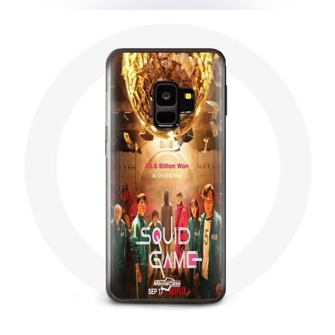 Coque pour Samsung S9 plus Squid Game Série joueurs