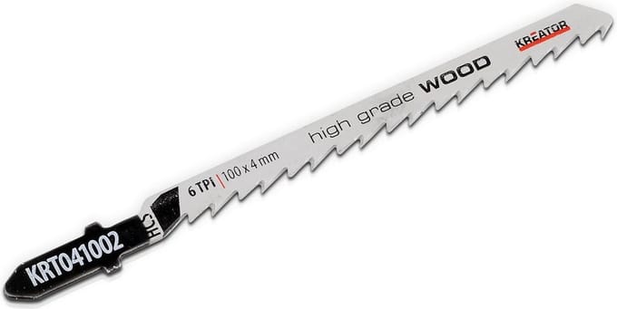 Kreator Decoupeerzaagbladen KRT041002 -6 TPI - T-schacht – 2 stuks - 100 mm