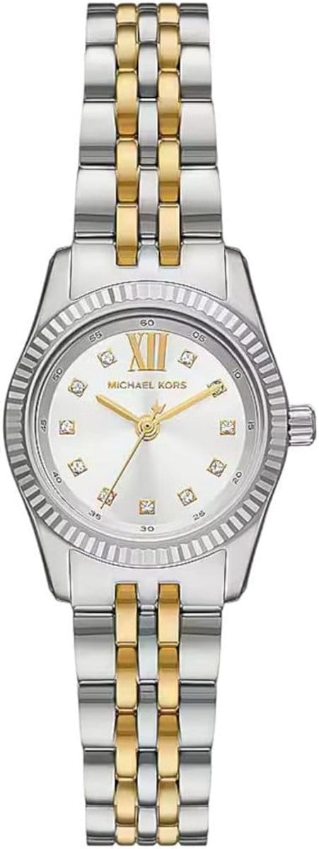 Dames Armbandhorloge Luxe RVS met Chronograaf en Datumfunctie