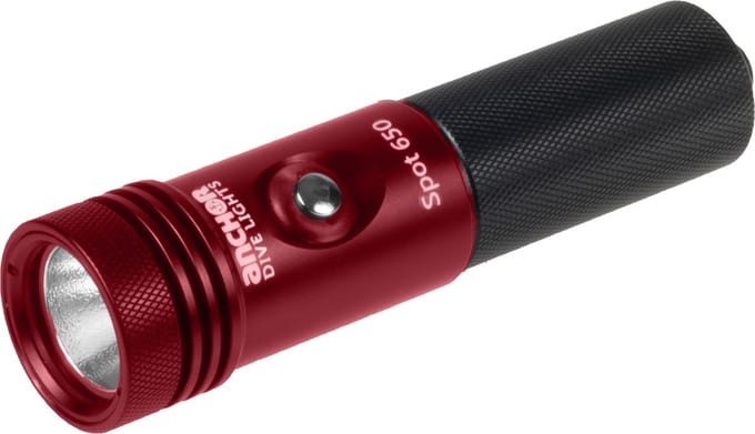 Anchor Dive Lights - FANORE - Duiklamp | Rood | Spot - 650 lumen