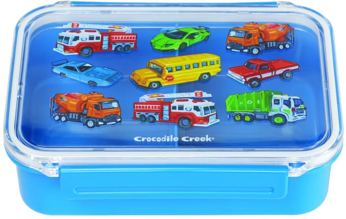 Crocodile Creek | Bento Brooddoos - Voertuigen
