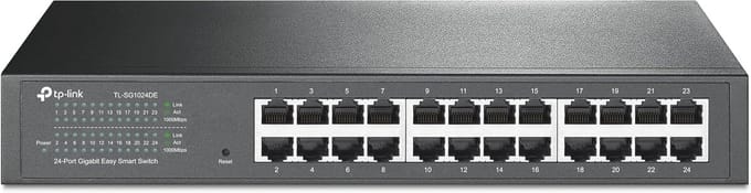 Gigabit Easy Smart Switch met 24 Poorten
