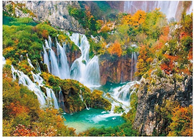 Dino Legpuzzel Plitvice Lakes 1000 stukjes