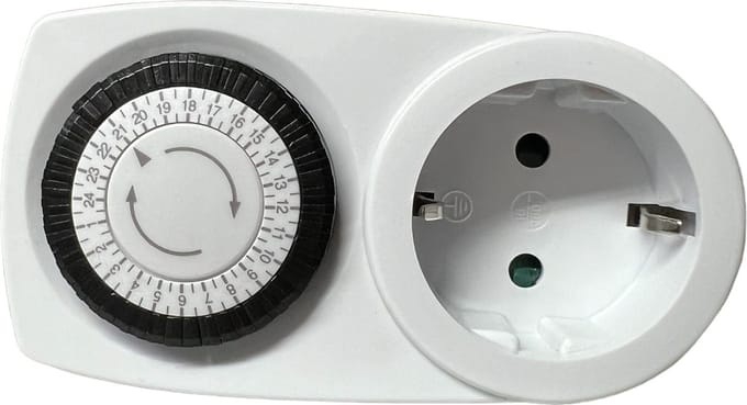 Arcas - Mechanische timer wit