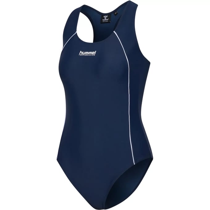 Hummel damesbadpak Hmlpulse Piping Swimsuit 232917