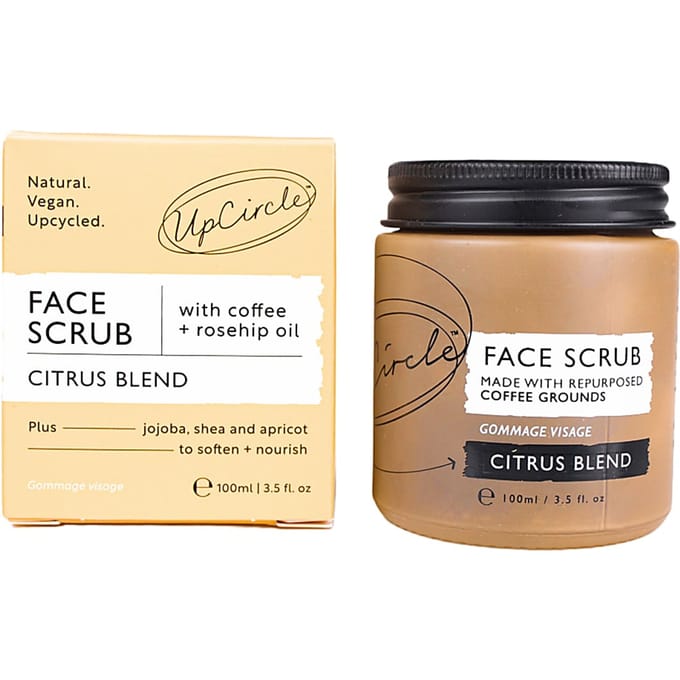 UpCircle Koffie Gezichtsscrub Citrus Mix