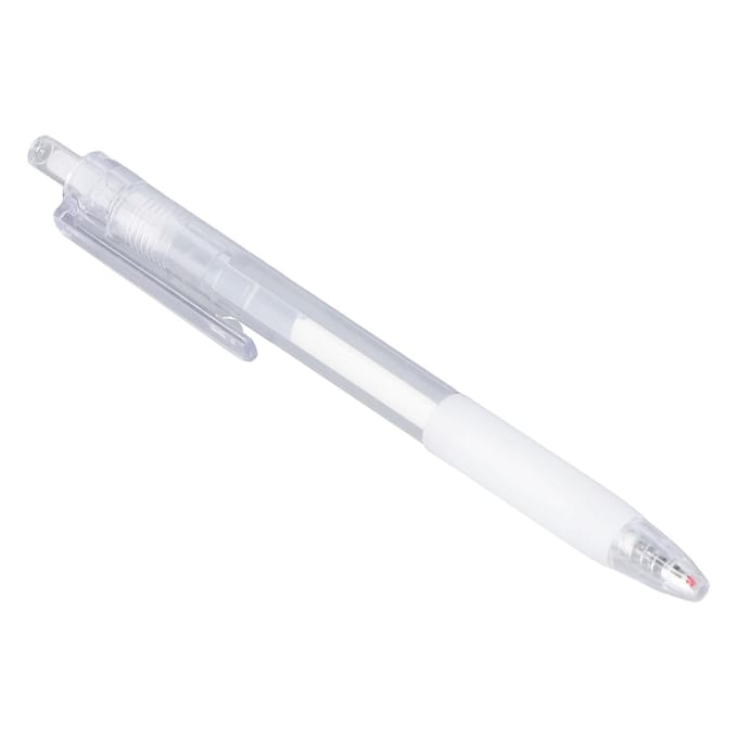 10 Stylos de Colle 18S à Séchage Rapide Blancs Collants avec 20 Recharges de Remplacement pour Bricolage white