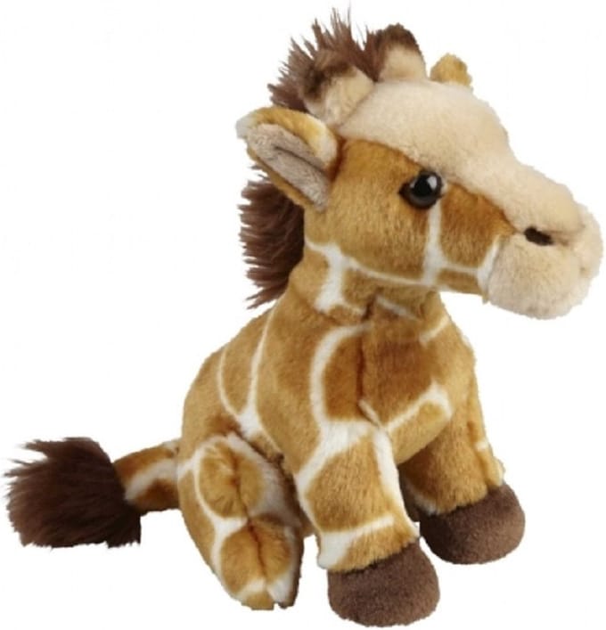 Ravensden Pluche giraffe knuffel - 18 cm - knuffeldieren - Giraffen safaridieren