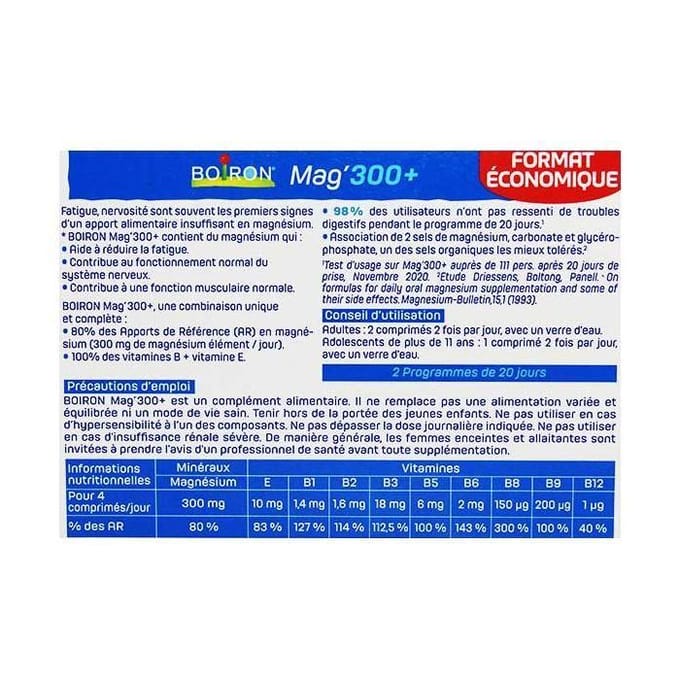 Boiron Mag#039;300+ 160 tabletten