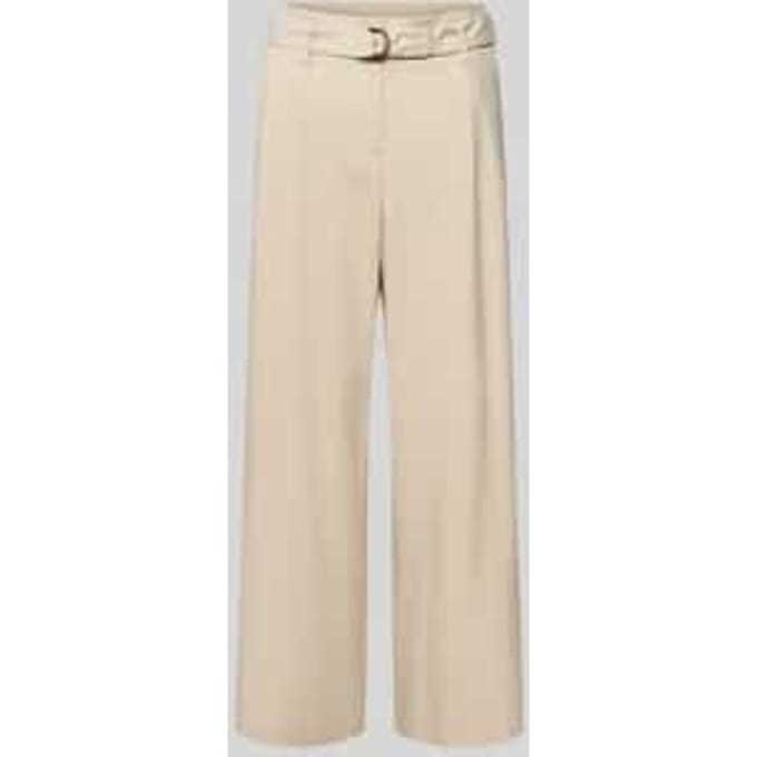 Culotte van viscose met riem