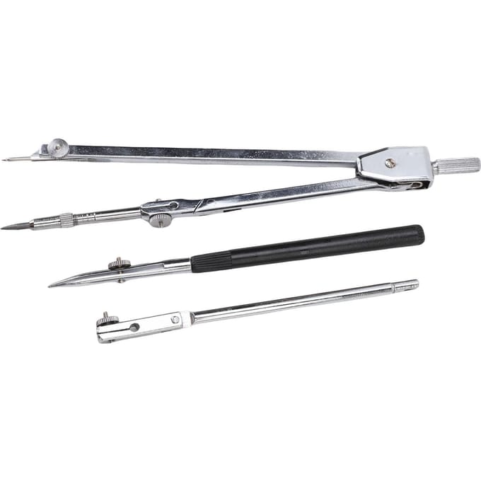 150mm Navigatiepasser Professioneel Eenhands Geometrisch Tekengereedschap voor Ingenieurs Architecturaal IMPA371012 gray