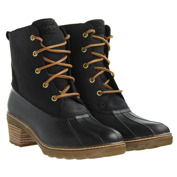 Sperry Saltwater Slangenhak Laarzen Zwart