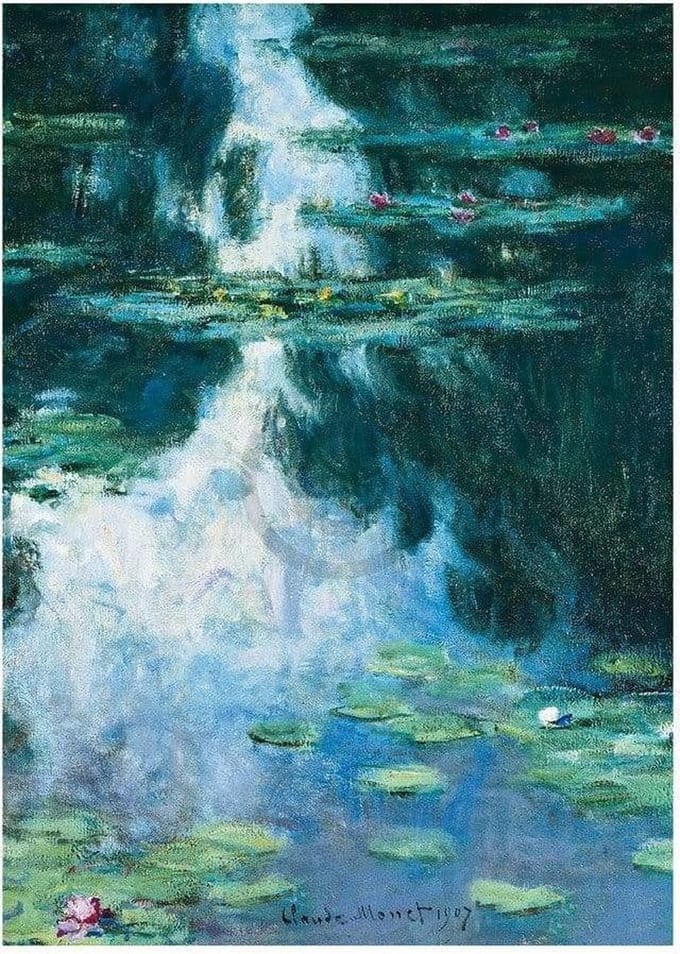 Kunstdruk Claude Monet - Water Lilies 60x80cm