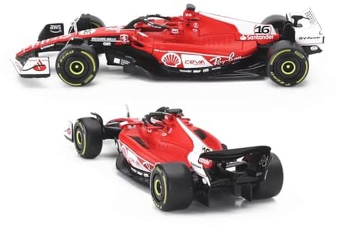 Formule 1 F1 schaalmodel auto Charles Leclerc nr. 16 Las Vegas 2023 - DieCast 1/43