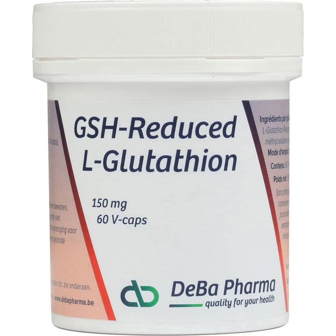 DeBa Pharma GSH-Reduced L-Glutathion 150 mg 60 Capsules