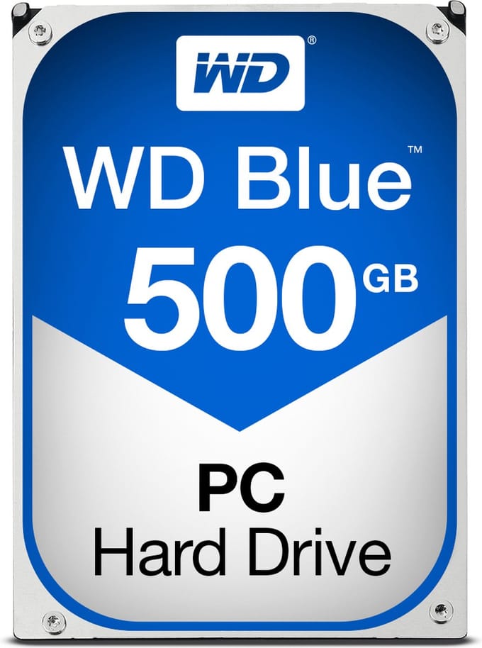 Western Digital Blue - Interne harde schijf 3.5" - 500 GB