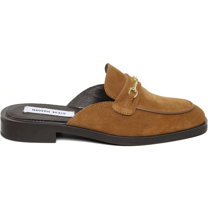 Steve Madden Nada Mules Cognac Suede Taglia: 36 | Mocassini Outlet | Donna