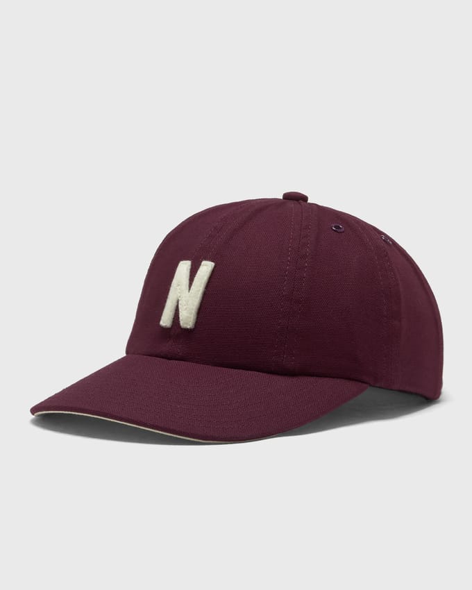 Light Canvas Felt N 8 Panel Cap
