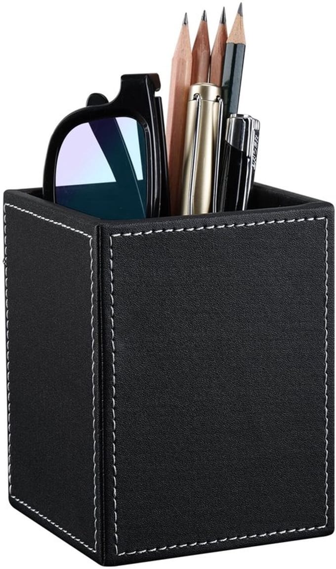 Allecto - Bureau Pennenhouder - Elegante Penhouder - Zwart