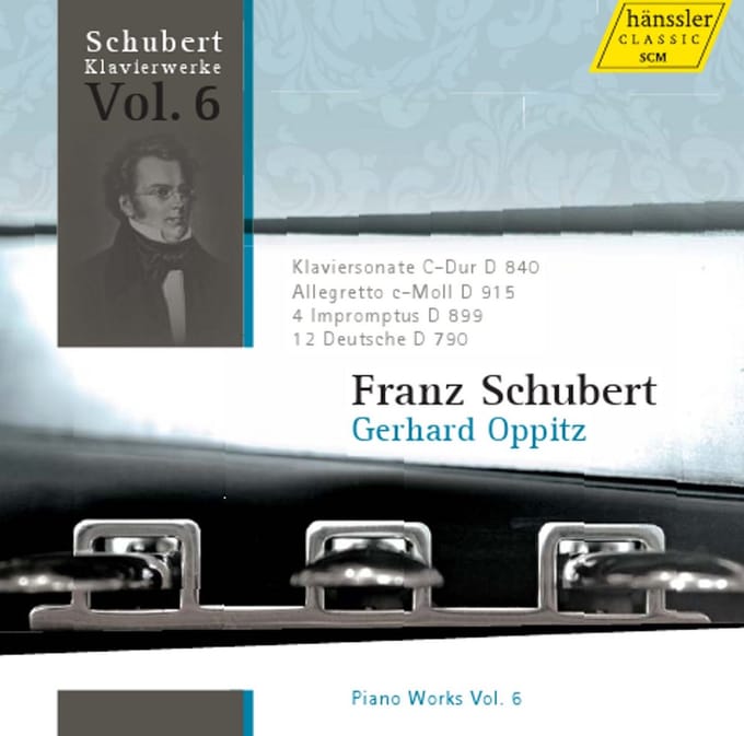 Gerhard Oppitz - Schubert: Sonate D840 | Allegretto D915 | 4 Impro (CD)