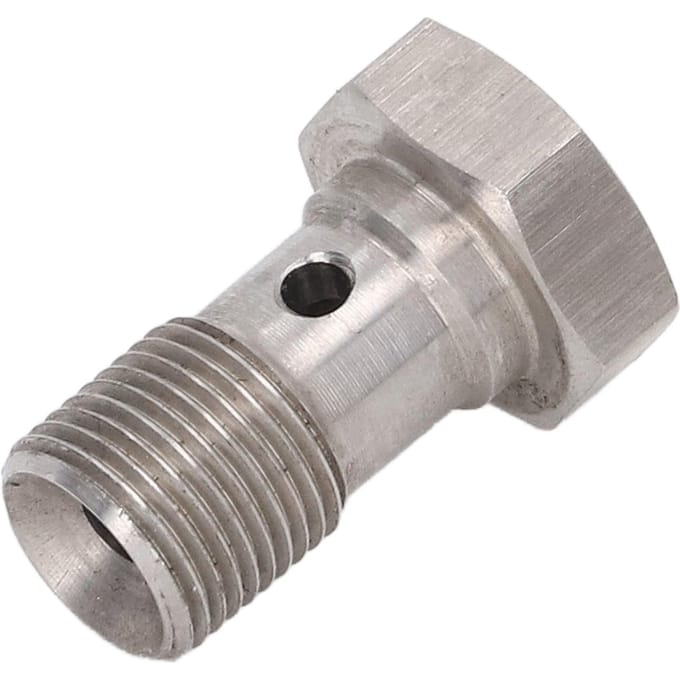 Banjo Bout Koppelingen M12x1.0 Metrische Draad Enkel Gat Remleiding Einde Adapter met Ringen voor Rem