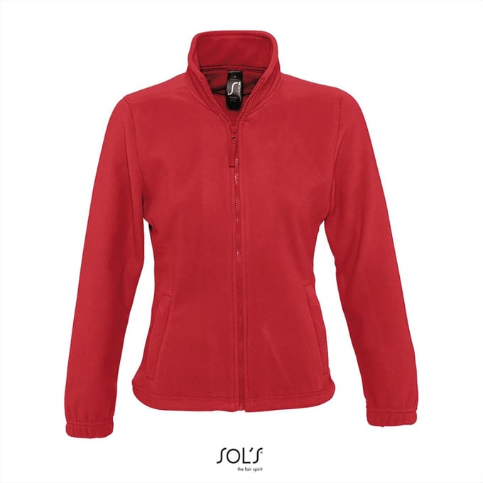 SOL'S Women´s Fleece Jacket North L745 - Red - M