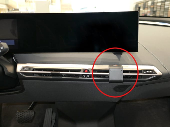 Brodit ProClip houder geschikt voor BMW ix 2022 - Console mount