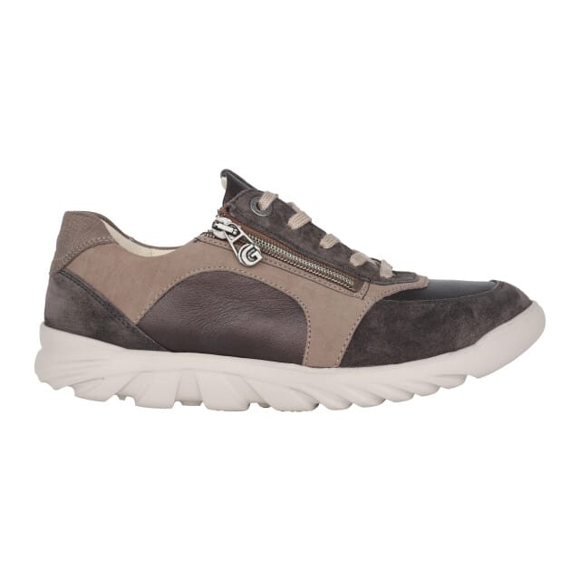 Ganter Haylie - dames sneaker - Taupe - maat 37 (EU) 4 (UK)