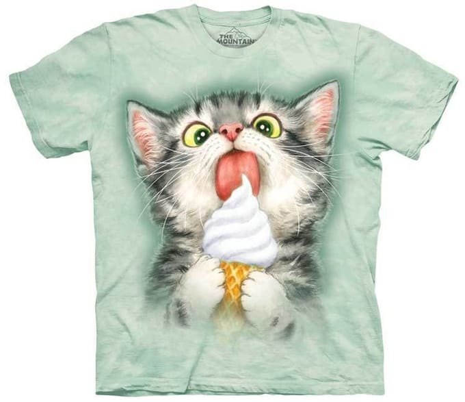 T-shirt Creamy Cone Kitty M