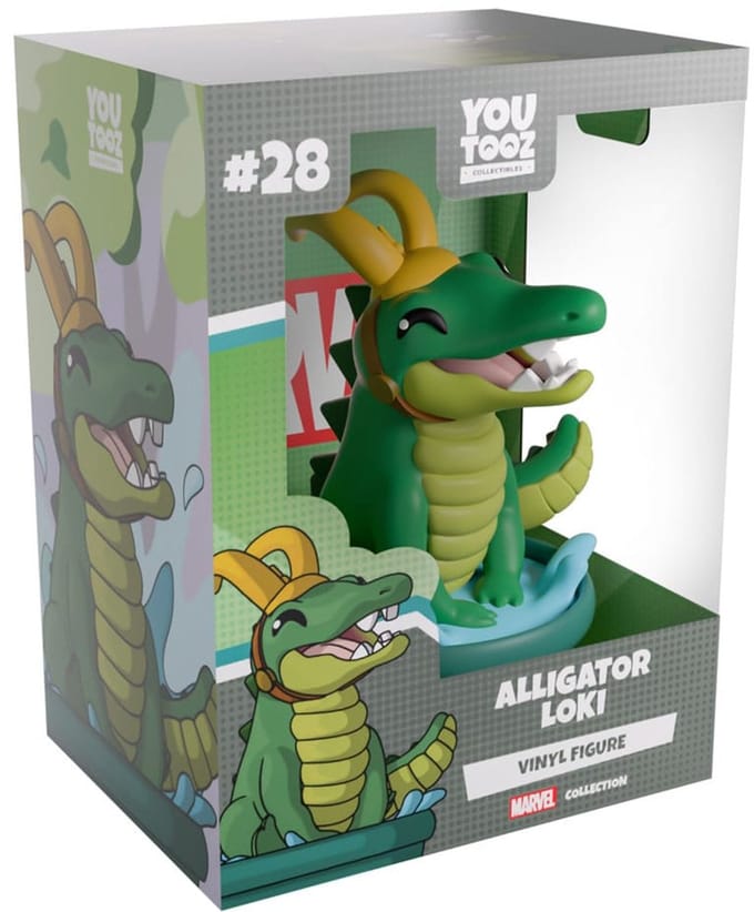 Youtooz Marvel Companions Vinyl Figure Alligator Loki 11 cm Beeld