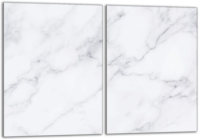 TMK ArtDeko - Snijplank - 2x40x52 - Marmereffect - Glazen bescherming