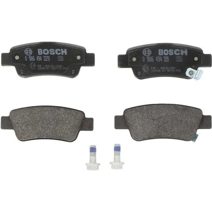 Remblokset BOSCH 0 986 494 329, achter