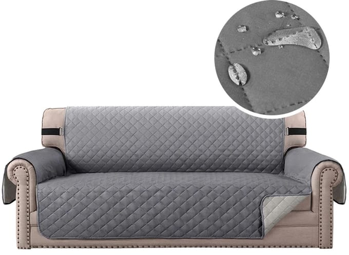 Meble od Nowa - Benchhoezen - Waterdicht - Grijs - Polyester
