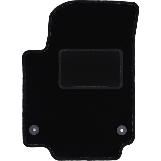Bestuurdersmat zwart voor: Seat Mii hatchback (2011-)