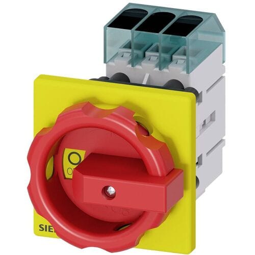 Lastscheidingsschakelaar Rood 16 mm² 25 A Siemens 3LD31540TK53