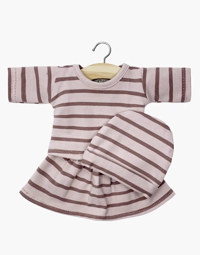 Minikane Poppenkleding Kledingset Liliane Oudroze 34 cm