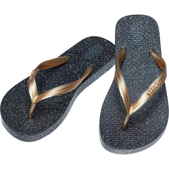 SINNER Padank - Maat 31 - Unisex Slippers - Zwart