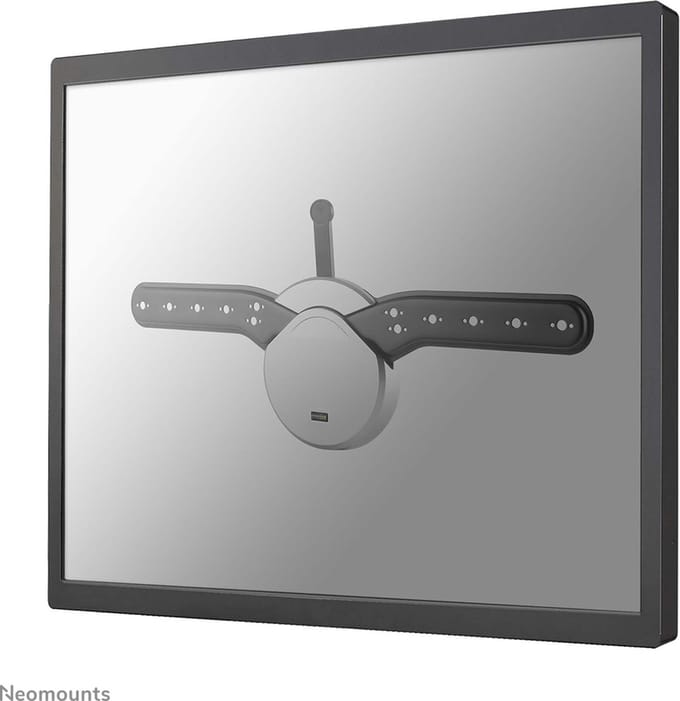 Neomounts OLED-W600 bracket - fixed - for LCD display - black - Max 40 kg - recommended for 70"
