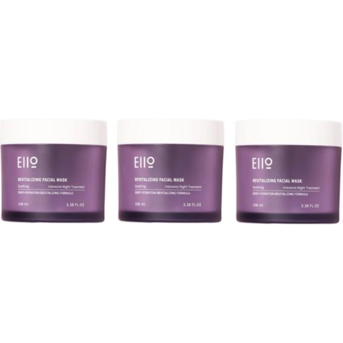 eiio Revitalizing Facial Mask 100ml / 3.38fl.oz. (3 Options) #100ml * 3pcs