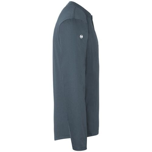 (6 stuks) KARLOWSKY Lange Mouw Heren Werkshirt Performance - Antraciet - maat: M Grijs