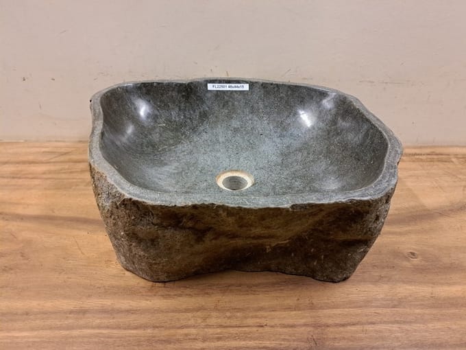 Waskom Natuursteen - 48x44x15cm - FL22501