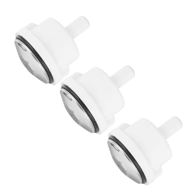 3 stuks Badluchtstraal Plastic Badluchtbelmondstuk met 9 Gaten voor Spa Zwembad Accessoire white