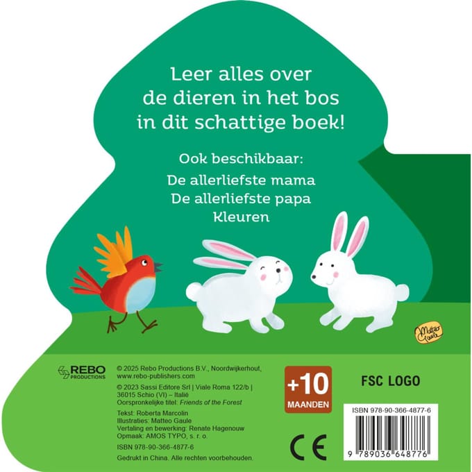 Dieren In Het Bos - Roberta Marcolin