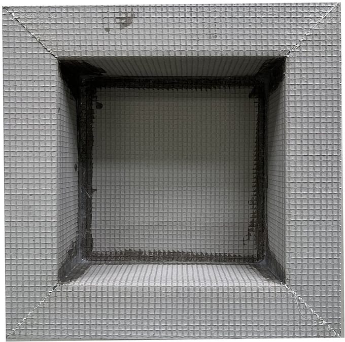 Vente-unique Inbouwdouchenis - betegelbaar - 31 x 31 cm - KLARA