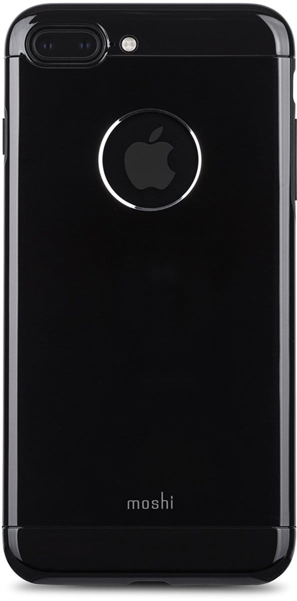 Moshi - iGlaze Armour geschikt voor iPhone 8Plus/7 Plus - jet black