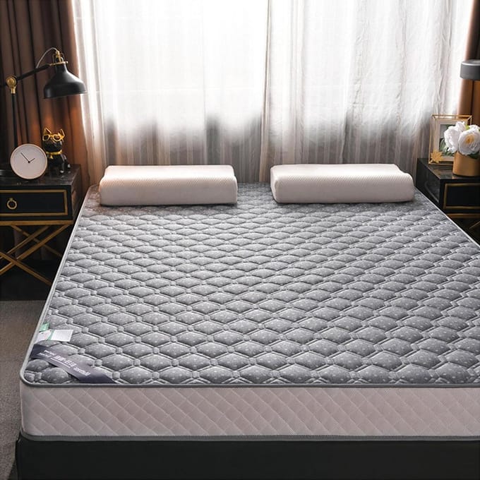 Zachte Futon Matras - Vloermatras Kussen - Comfortabel Slapen - 4-laags Structuur - 200x220cm - E
