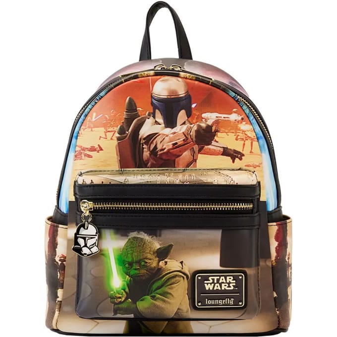 Star Wars - Loungefly Backpack (Rugzak) Attack of the Clones Scene