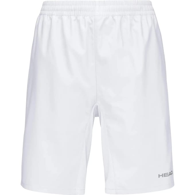 HEAD Club 9in Shorts Heren-Wit,Zilver