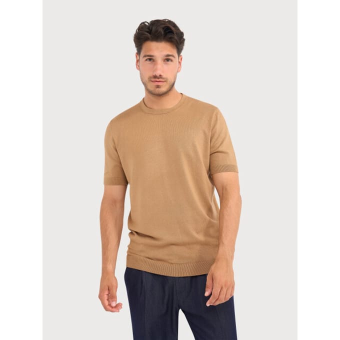 Blue Industry Luxe knitted t-shirt |